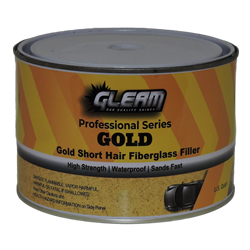 Gold Short Hair Fiberglass Filler QT